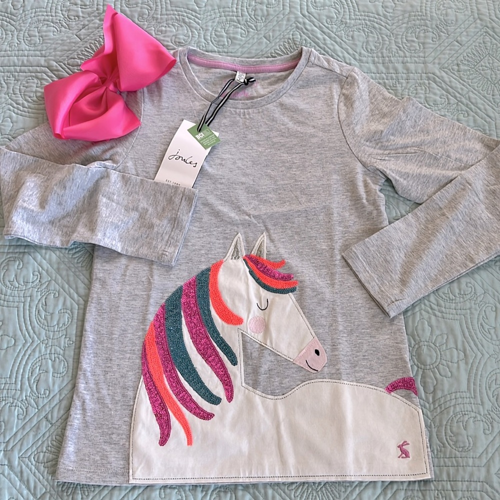 (NWT) Joules Long Sleeve Shirt (Sz 9/10)